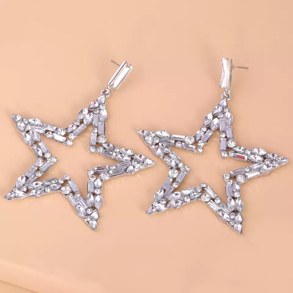 STAR GIRL STATEMENT EARRINGS