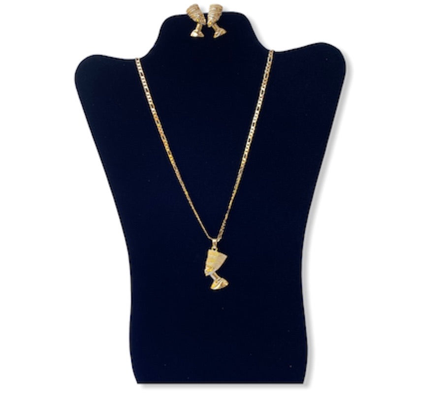 QUEEN NEFERTITI NECKLACE SET