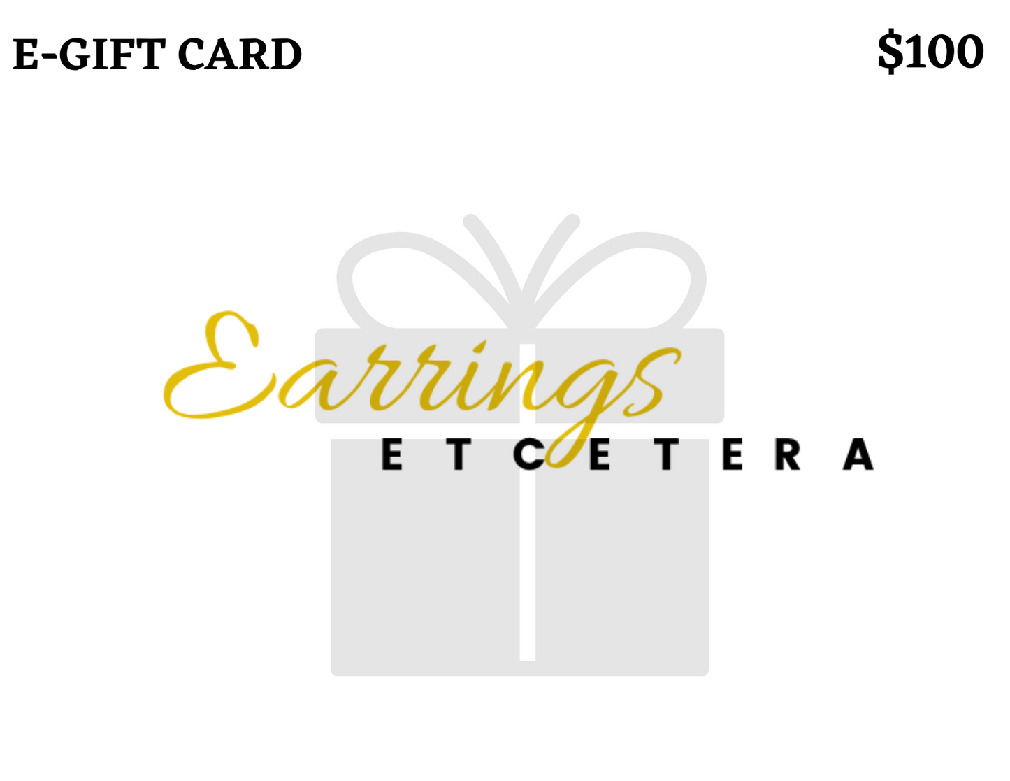 E-Gift Card