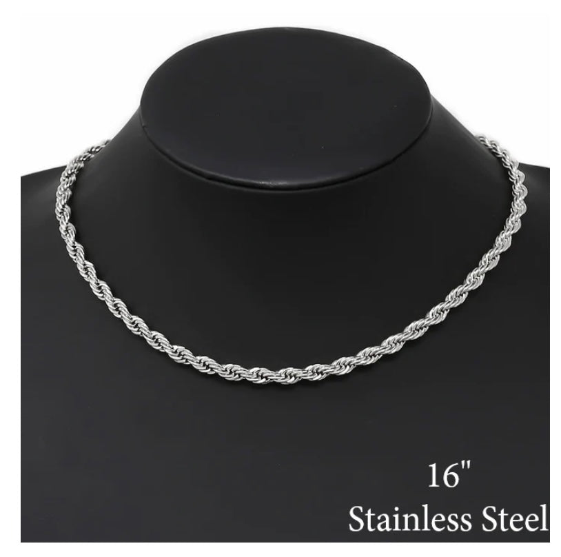 TWISTED ROPE CHAIN(THICK)