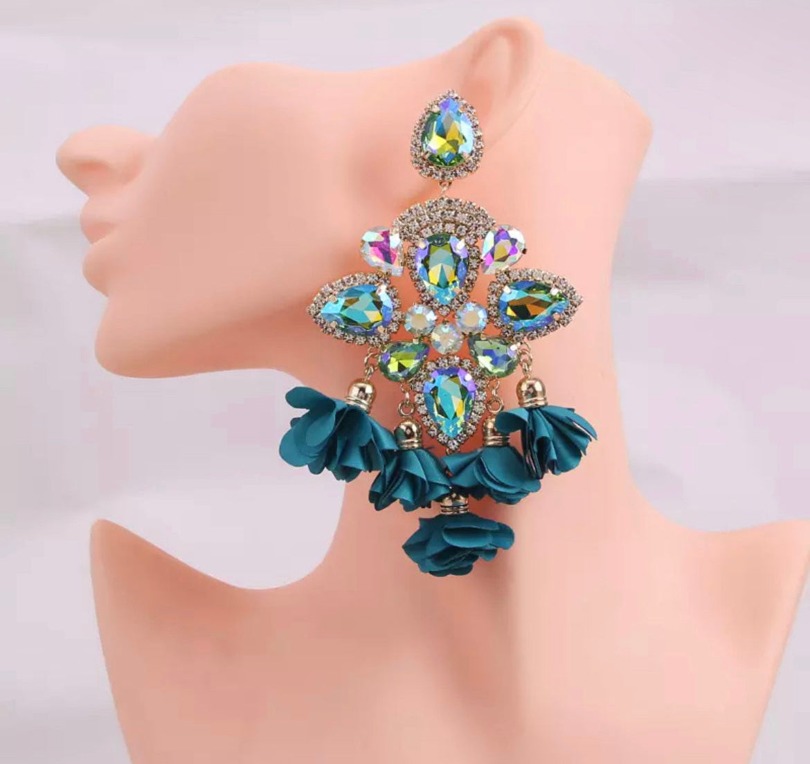 Paradise Statement Earrings (CLIP -On)