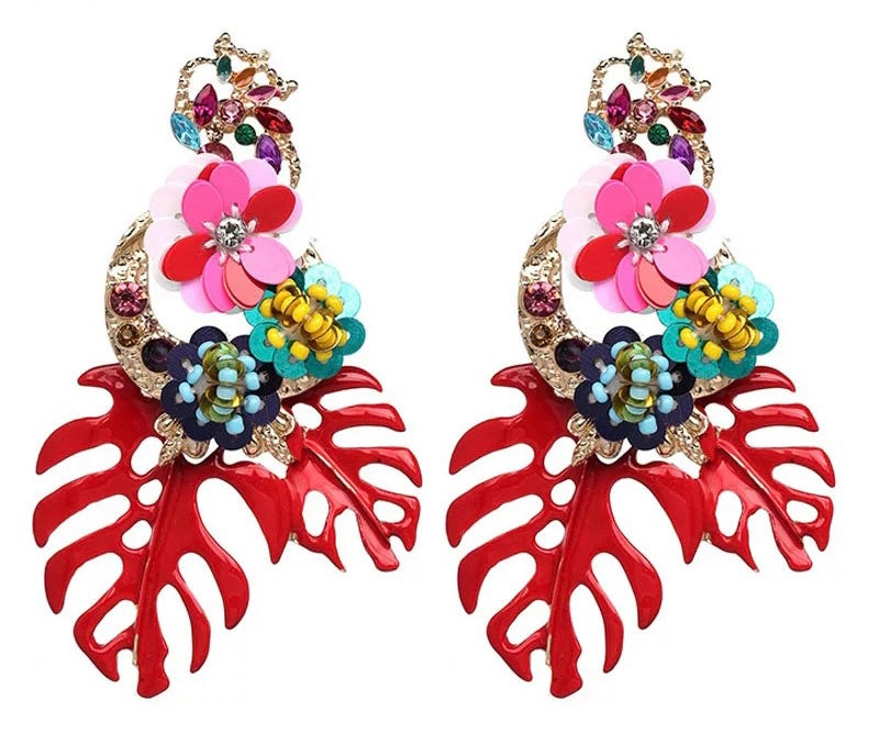 TROPICANA STATEMENT EARRINGS