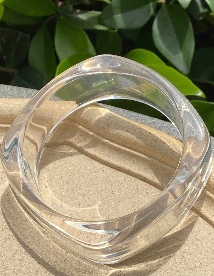 CLEAR AS DAY CHUNKY BRACELET