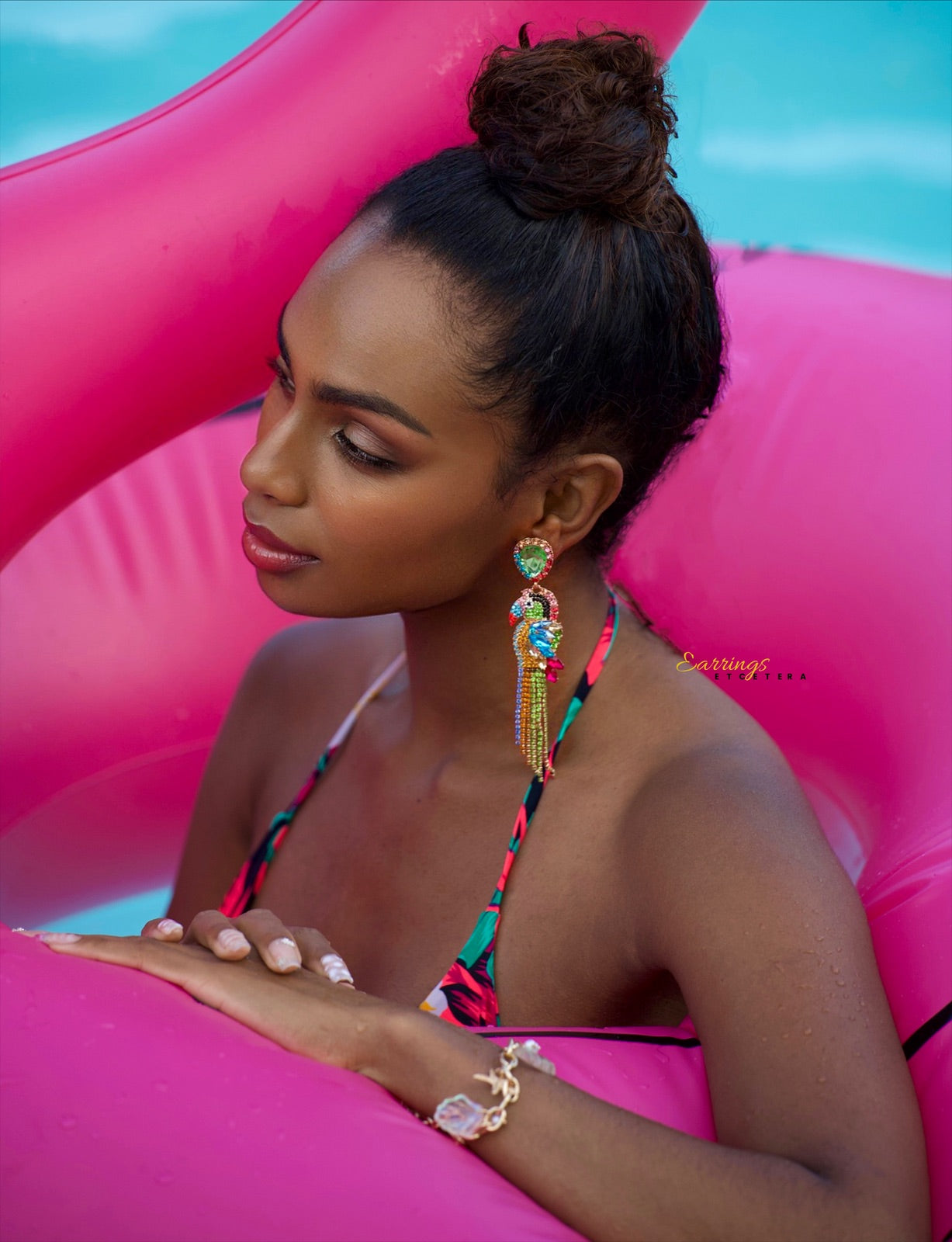 TOUCAN DROP EARRINGS