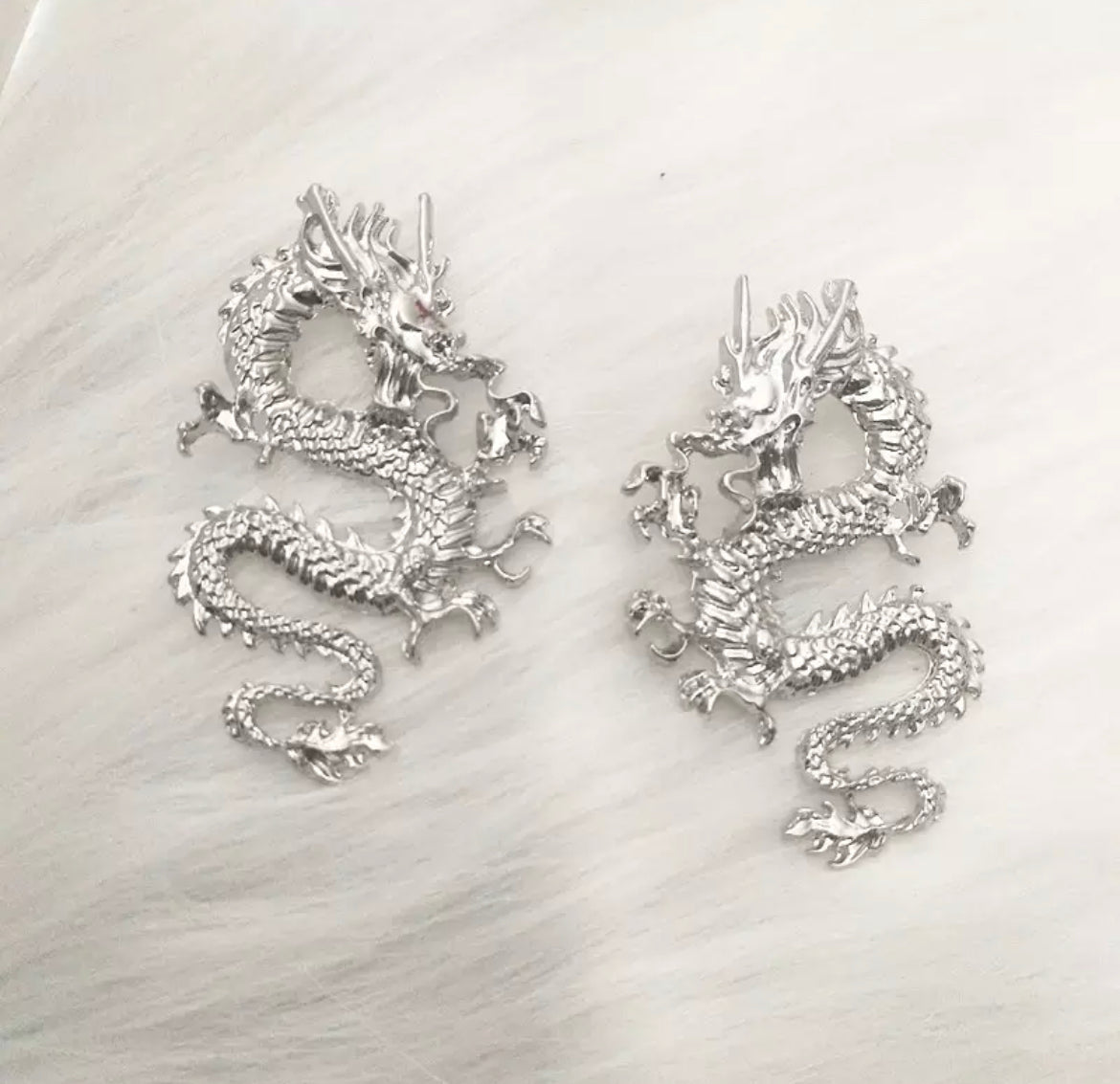 DRAGON STATEMENT EARRINGS