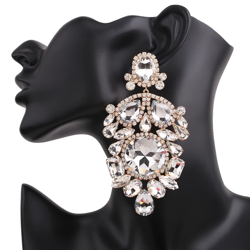 STEPHANIE LUXE EARRINGS (CLIP-ON)