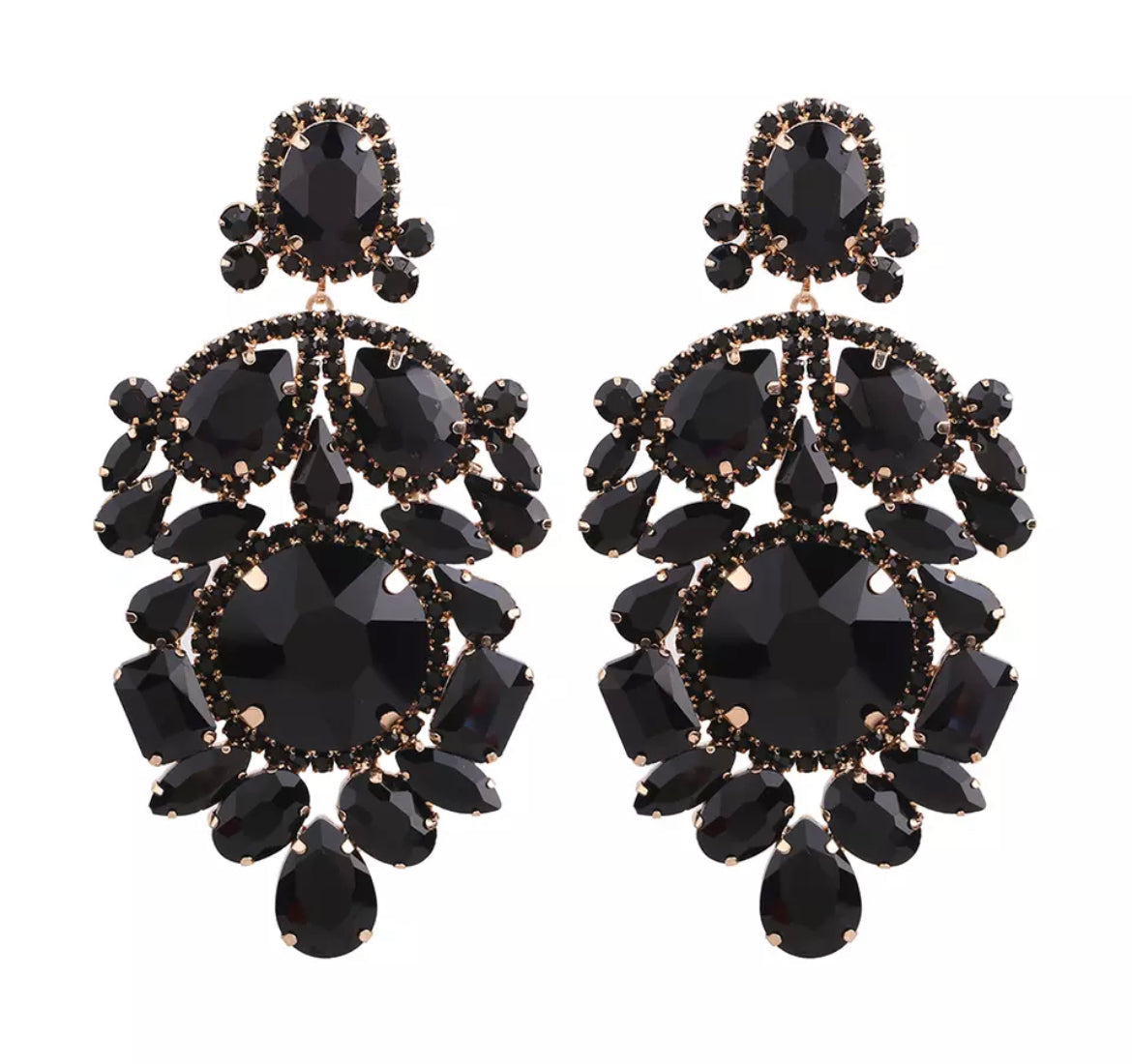 STEPHANIE LUXE EARRINGS (CLIP-ON)
