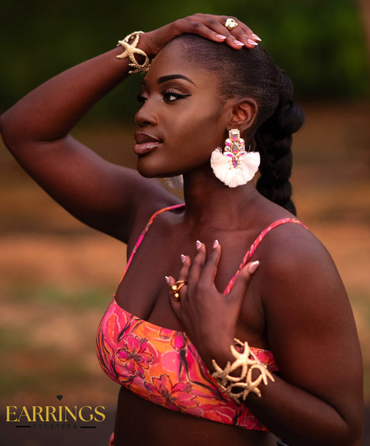 MALDIVES STATEMENT EARRINGS