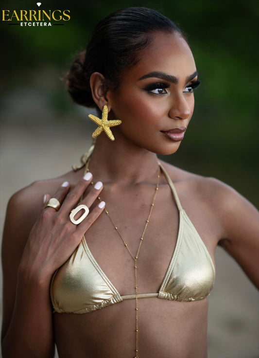 STARFISH OVERSIZED STUDS