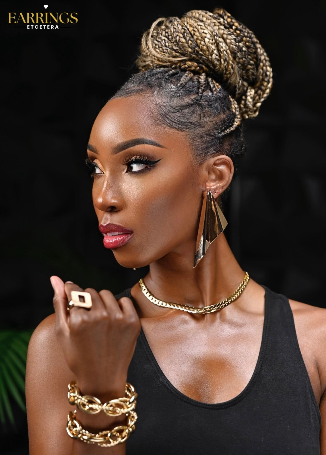 GINA STATEMENT EARRINGS