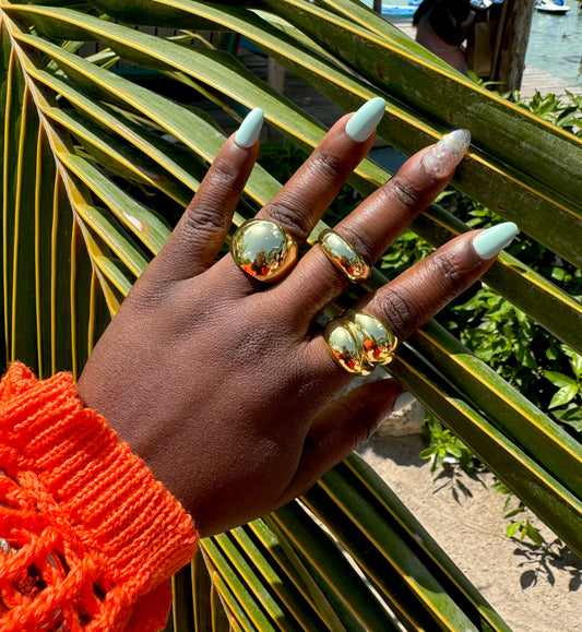 DIONNE RING SET (Stainless Steel)