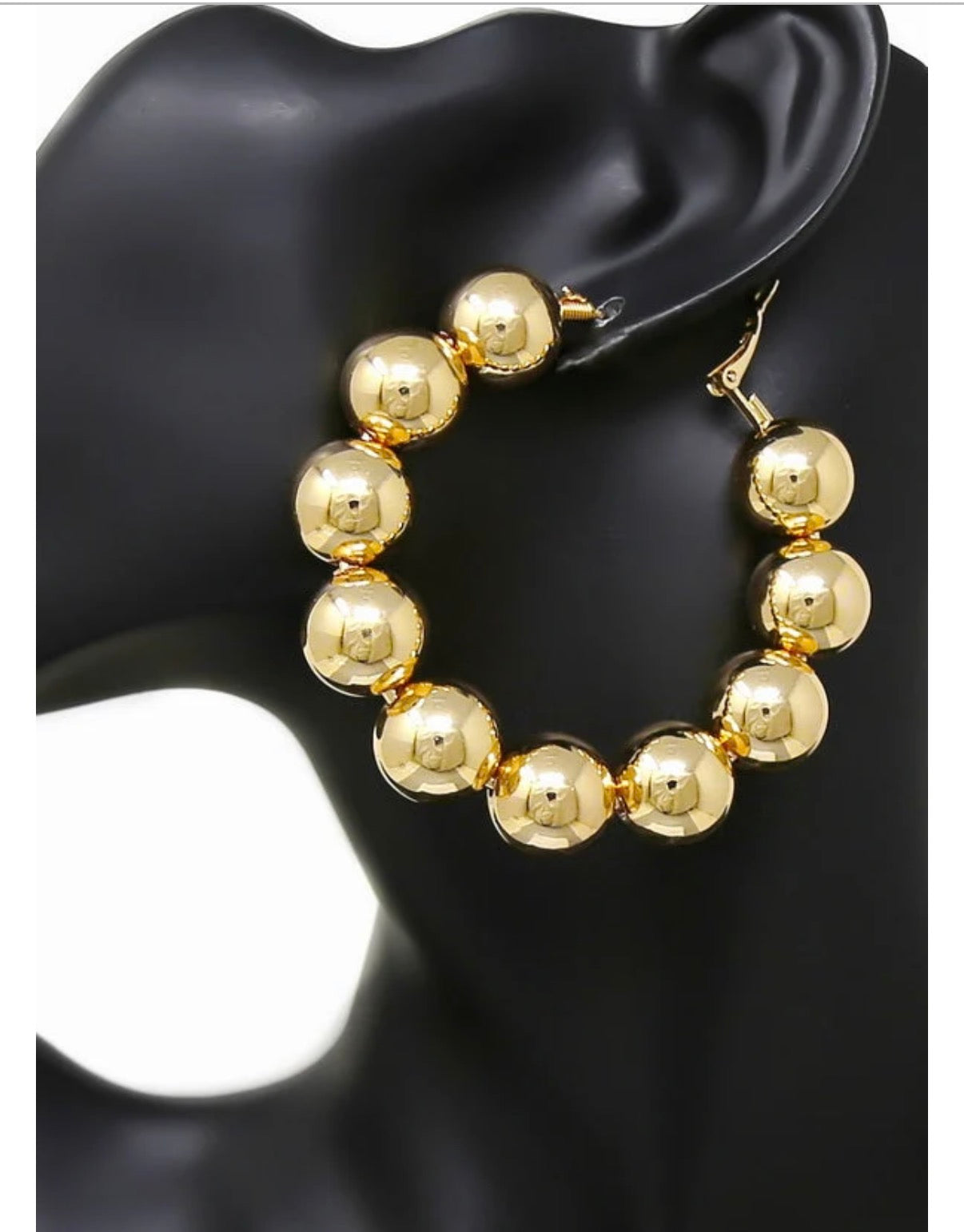 GOLDEN AURA HOOPS