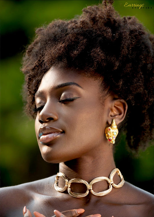 CONCH STUD EARRINGS
