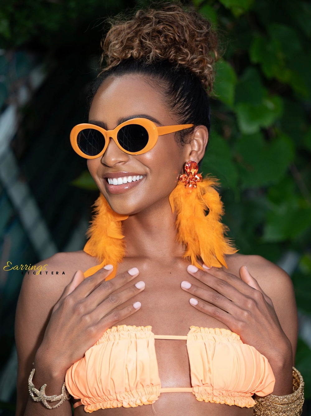 BARBADOS STATEMENT EARRINGS (STYLE 2)