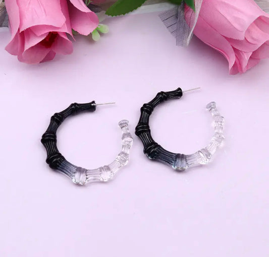 TRANSLUCENT BAMBOO HOOPS (MINI)