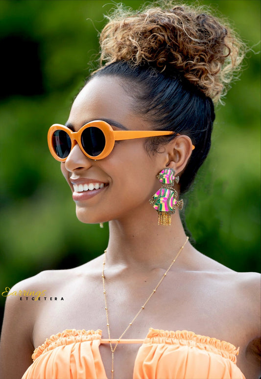 FINDING NEMO STATEMENT EARRINGS