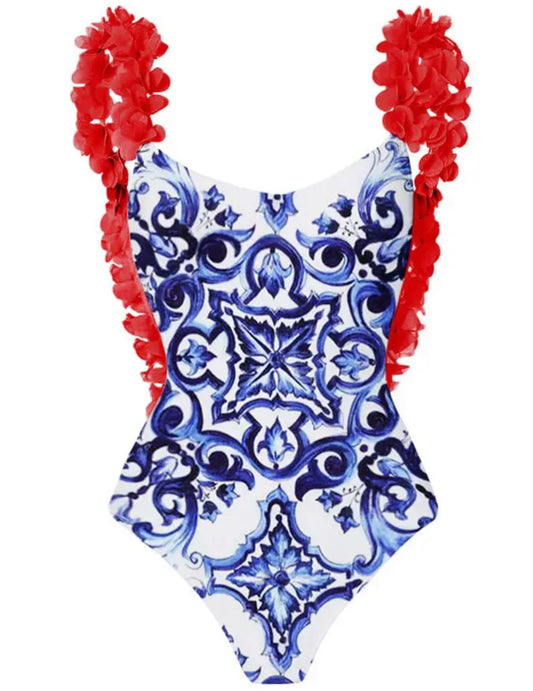 SUMMERTIME FINE SWIMSUIT(1 PEICE)