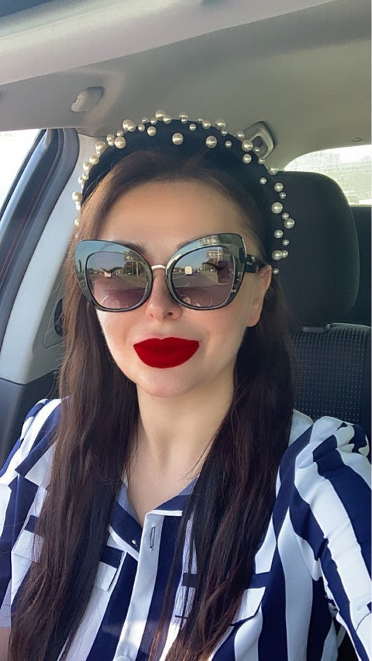 PADDED VELVET HEADBAND