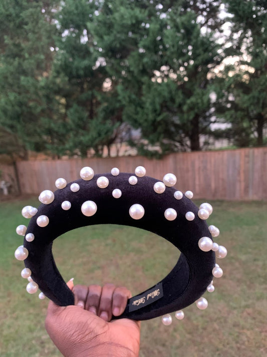 PADDED VELVET HEADBAND