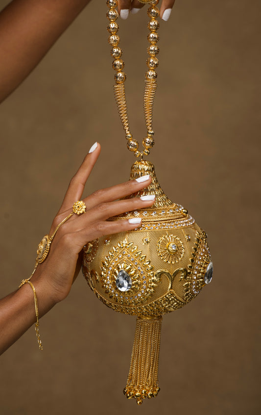 MUMBAI CLUTCH PURSE (ROUND)