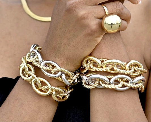 CHUNKY ELASTIC BRACELET