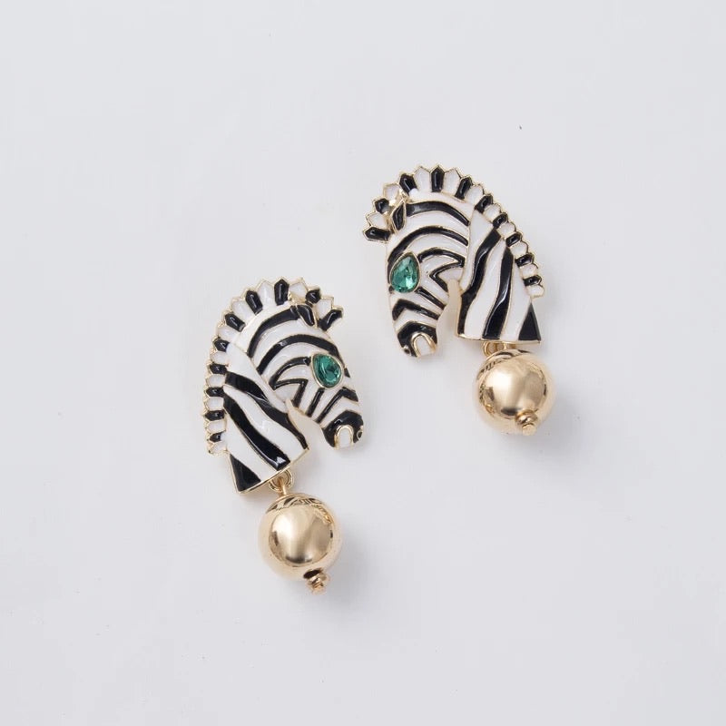 ZEBBIE STATEMENT EARRINGS