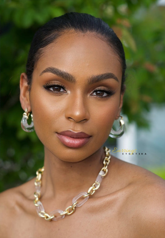 CLARICE CHUNKY HOOPS