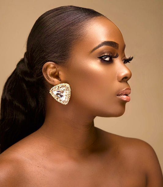 TAMIA OVERSIZED STUD EARRINGS