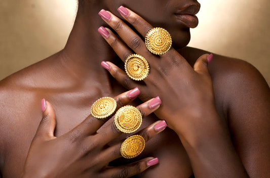 ZAINAB OVERSIZED RINGS(ADJUSTABLE)