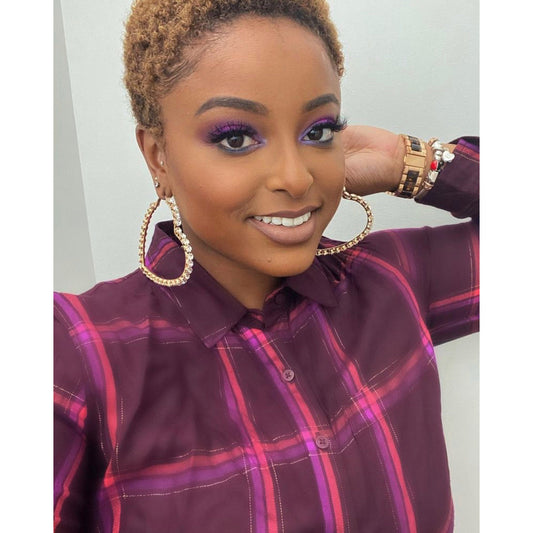 SWEETHEART HOOP EARRINGS