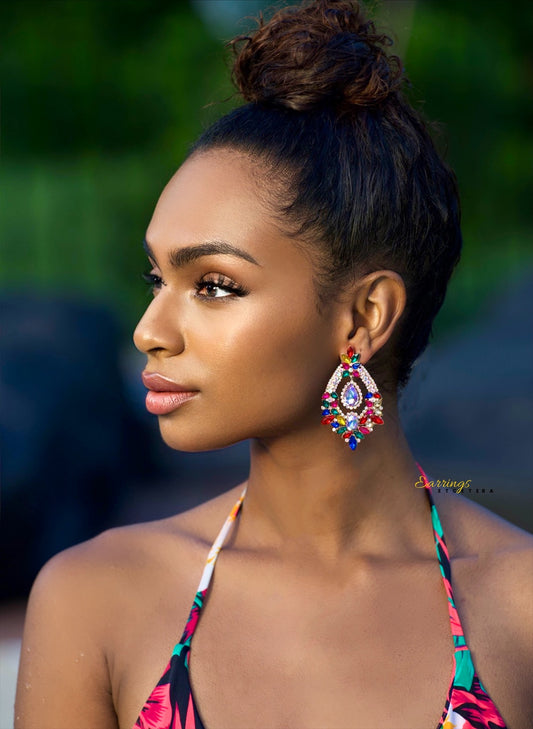 TAHITI STATEMENT EARRINGS