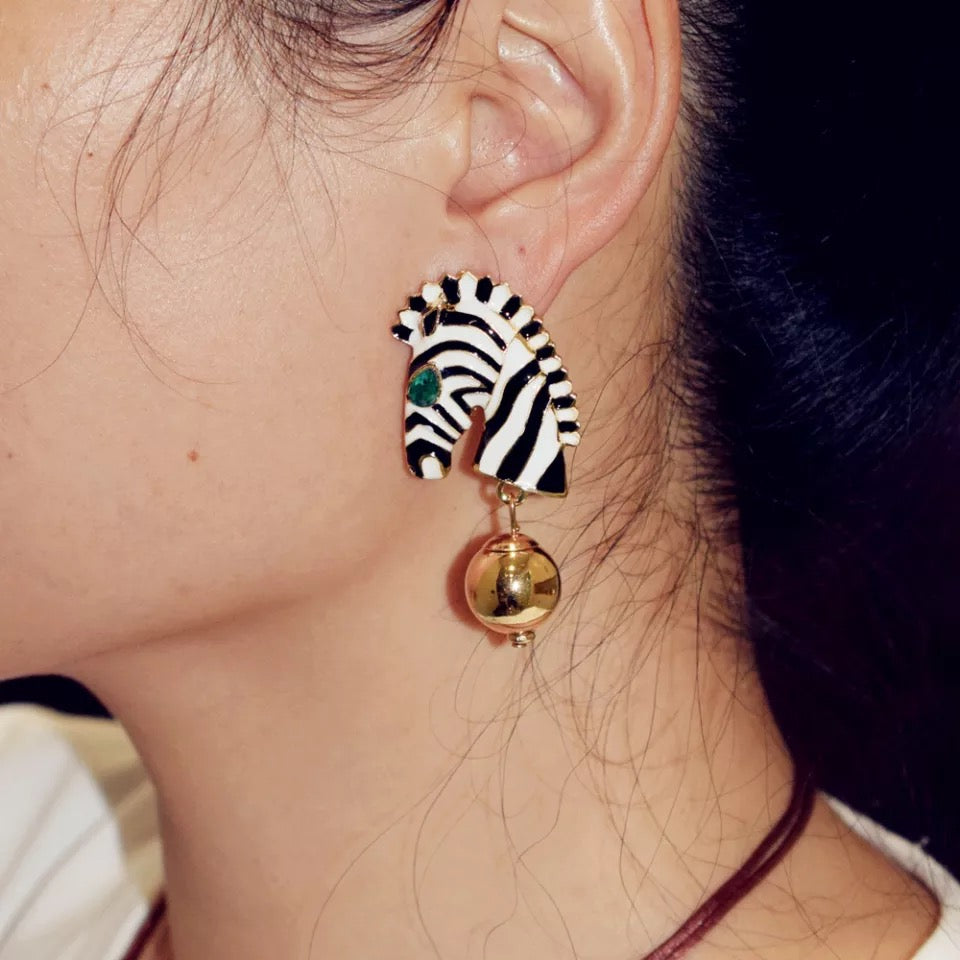 ZEBBIE STATEMENT EARRINGS