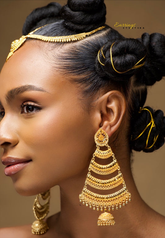 HALIMA STATEMENT EARRINGS
