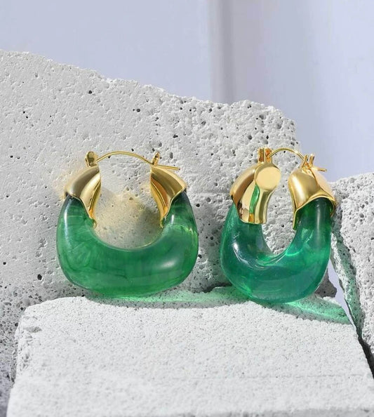 CLARICE CHUNKY HOOPS