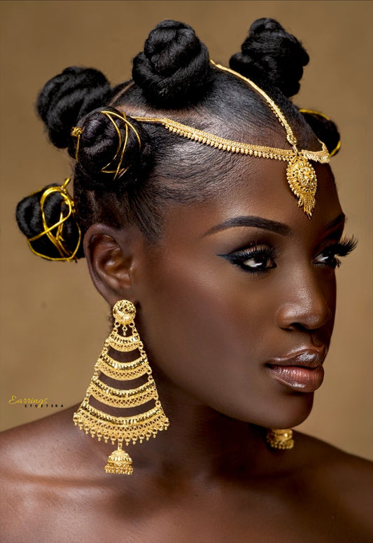 HALIMA STATEMENT EARRINGS