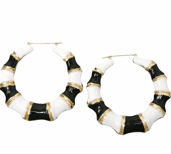 Translucent Bamboo Hoops