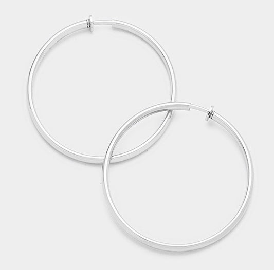 CLIP-ON HOOPS(PLAIN)
