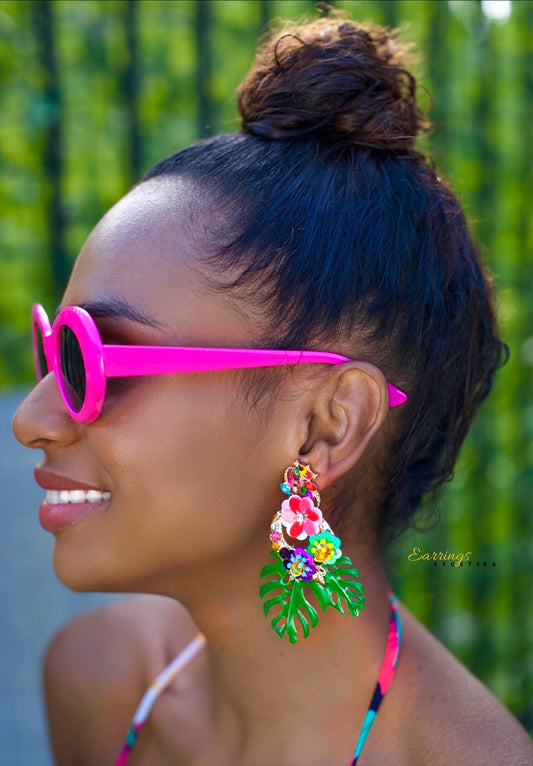 TROPICANA STATEMENT EARRINGS