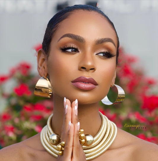 CANDACE CHUNKY HOOPS