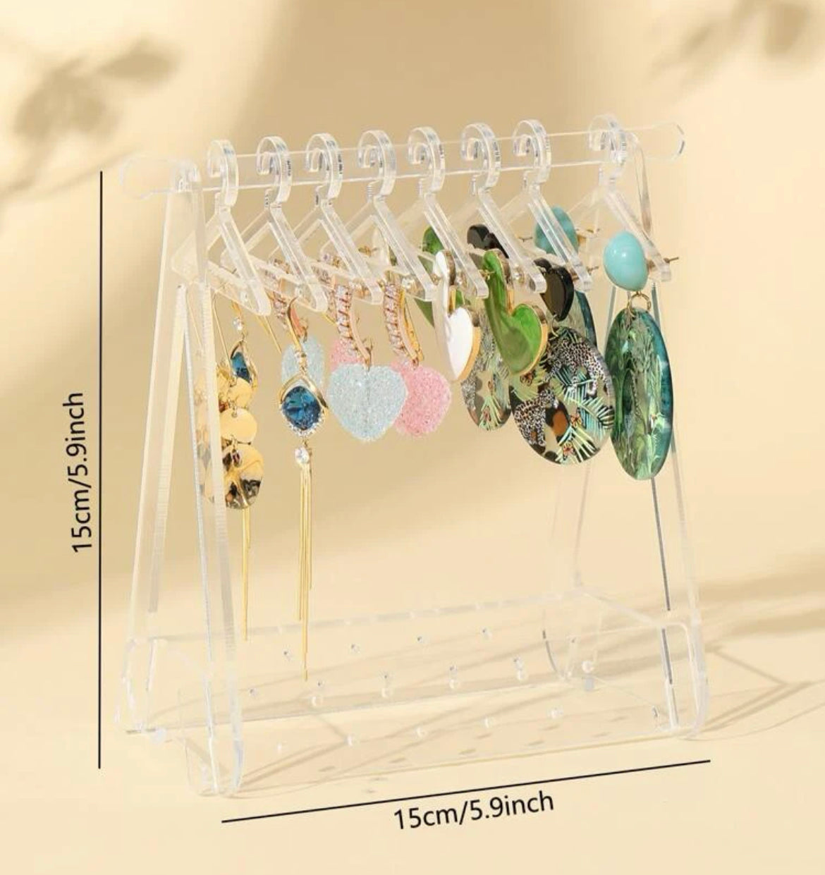 EARRING RACK W/ HANGERS