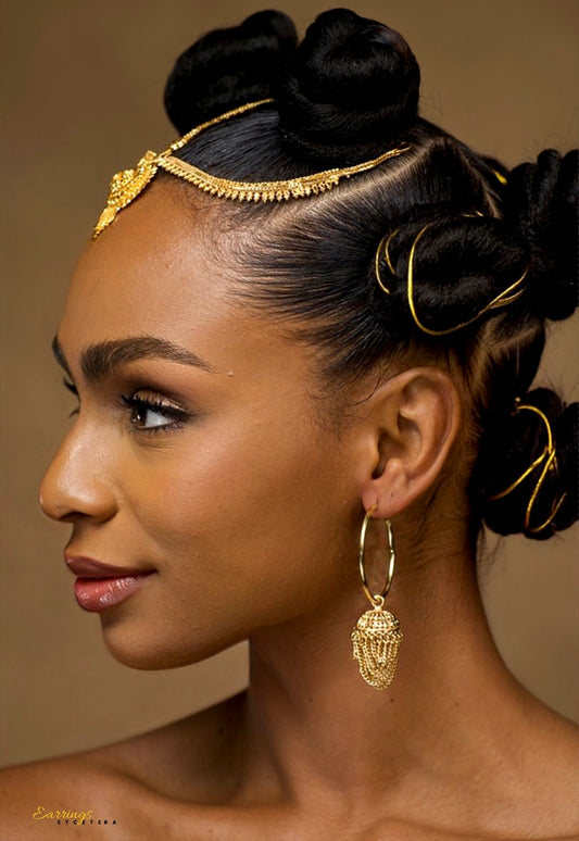 JHUMKA  HOOP EARRINGS