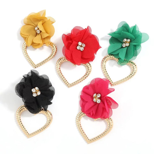 LOTUS STATEMENT EARRINGS