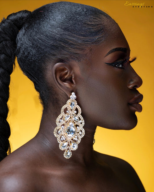 SIMONE LUXE EARRINGS( CLIP-ON )