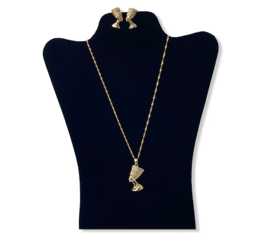 QUEEN NEFERTITI NECKLACE SET