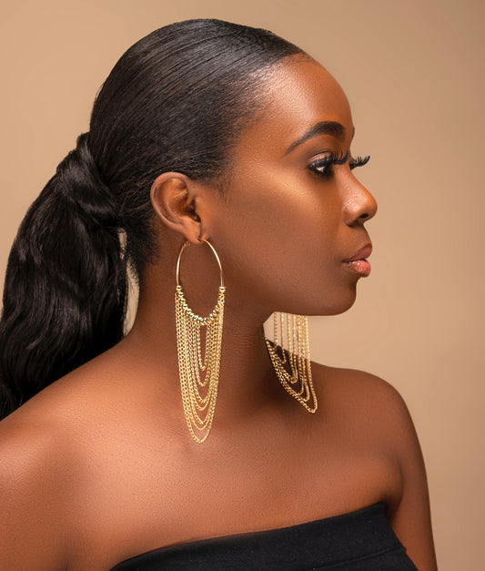 MYA HOOP EARRINGS