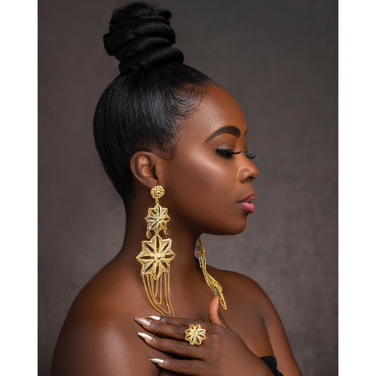 ZENOBIA STATEMENT EARRINGS
