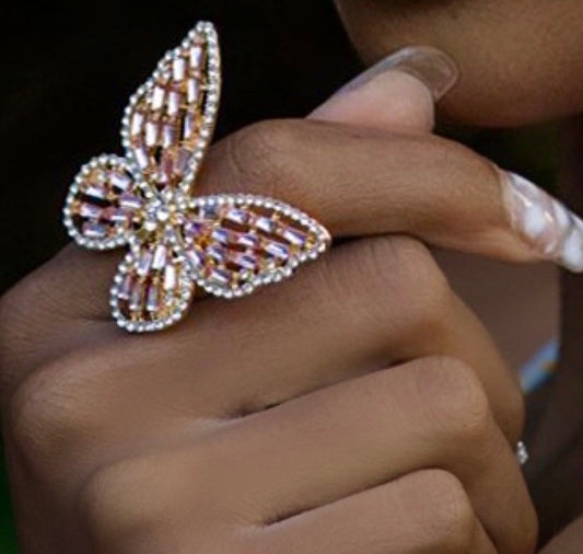 BUTTERFLY RESIZABLE RING