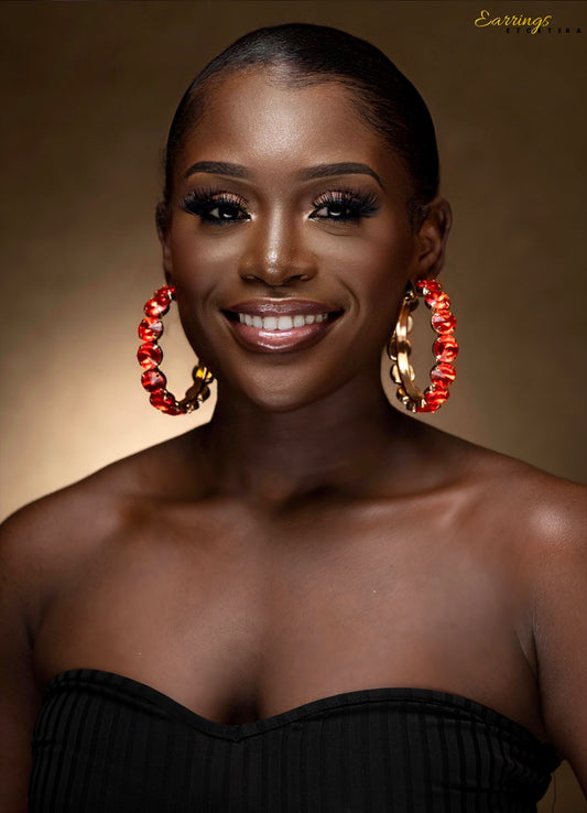 GLAMOUR GIRL LUXE HOOPS