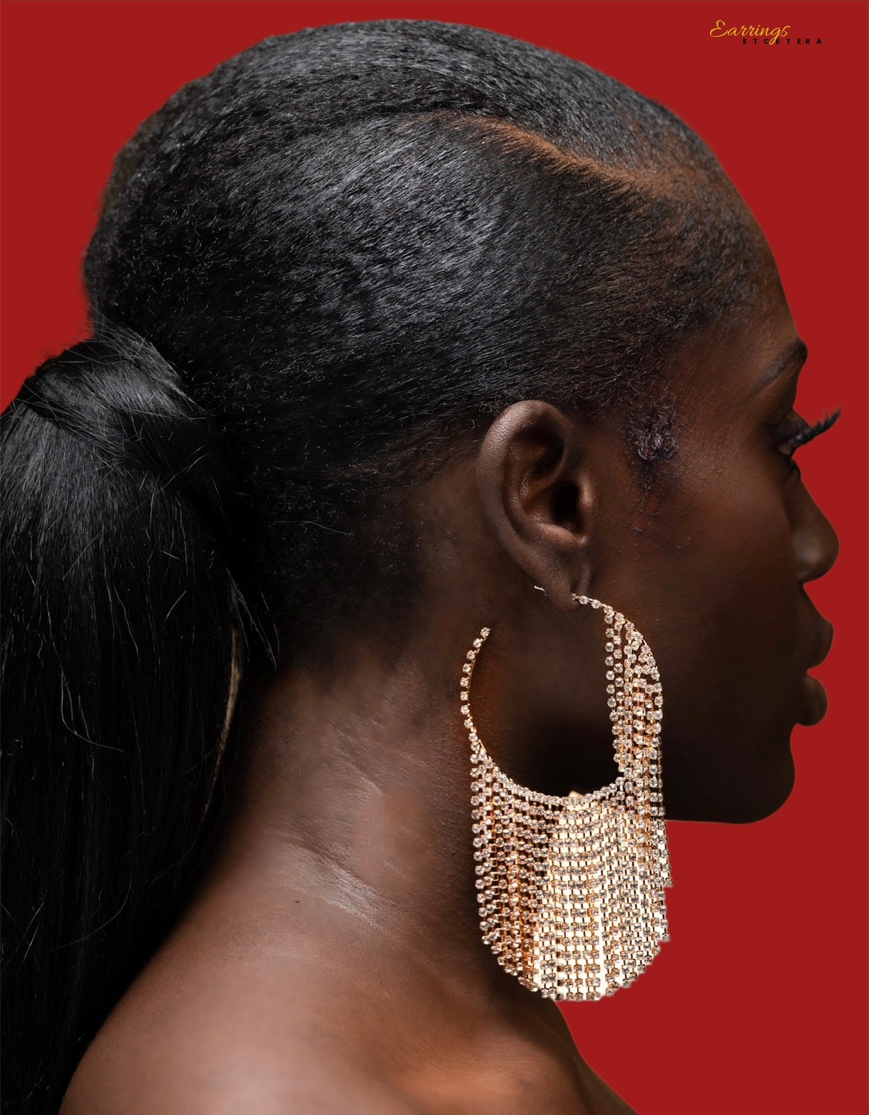 SHIMMY STATEMENT HOOPS
