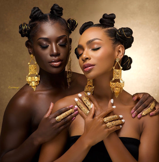 LATIFAH STATEMENT EARRINGS